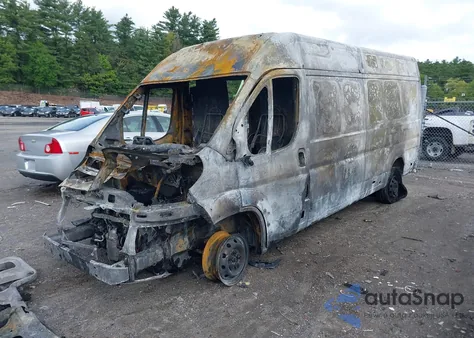 2021 Ram Promaster 3500 Cargo Van High Roof 159 Wb Ext z USA, uszkodzony, nr VIN 3C6MRVJG2ME587757